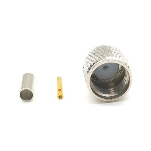 500pcs Mini UHF Male Plug Crimp RG316 RG174 RF adapter