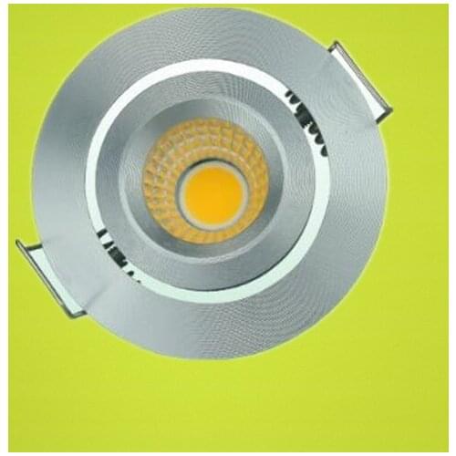 Free shipping CE ROSH High quality Round Dimmable 5W Mini COB LED Downlights COB LED ceiling Lamps 20pcs