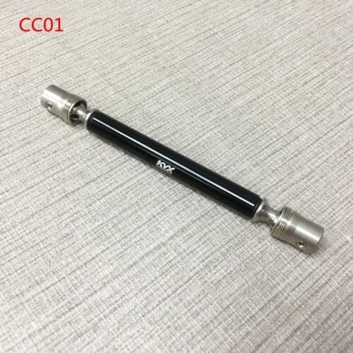 KYX Racing Stainless Steel Center Drive Shaft Upgrades Parts for 1/10 RC Crawler Car Tamiya CC01