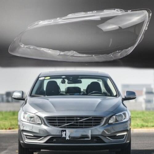 For Volvo s60L lens s60l lampshade Lens protection Headlight protection transparent plastic Headlight cover 2014-2019