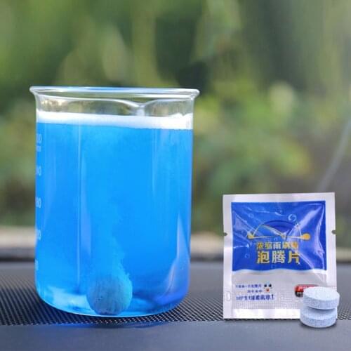 Hot Sale Car Windshield Glass Cleaner Effervescent Tablets Car Solid Wiper Wiper Auto Window Cleaner Car Accessorie