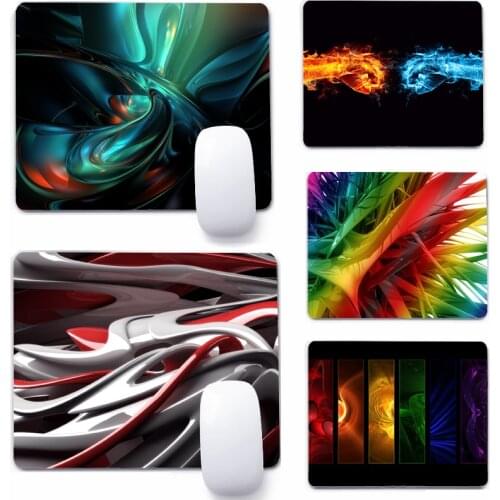 3D Colorful Abstract Mouse Pad Deskpad Gaming Writing Desk Mat Keyboard Mats For Office Home Computer Mousepad