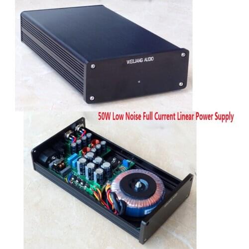 50W DC Linear Regulated Power Supply 5V 9V 12V 16V 24V HiFi Audio DAC Decoder Hard Disk Box NAS Router MAC PCHiFi