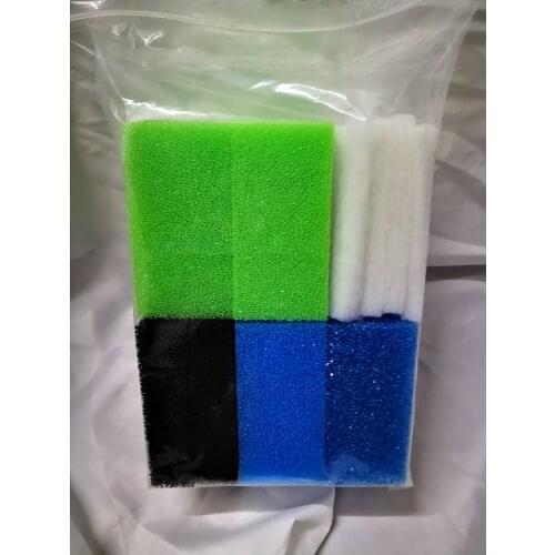 Multi-Set 42PCS Compatible Aquarium Filter Sponge for Juwel Compact /Bioflow3.0 ( 1xFine,1xCoarse,2xNitrate,2xCarbon,5xpolypads)