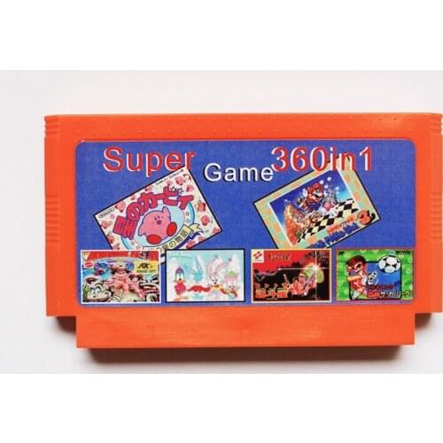 New 8bit Game card Best gift for children - 360 In 1