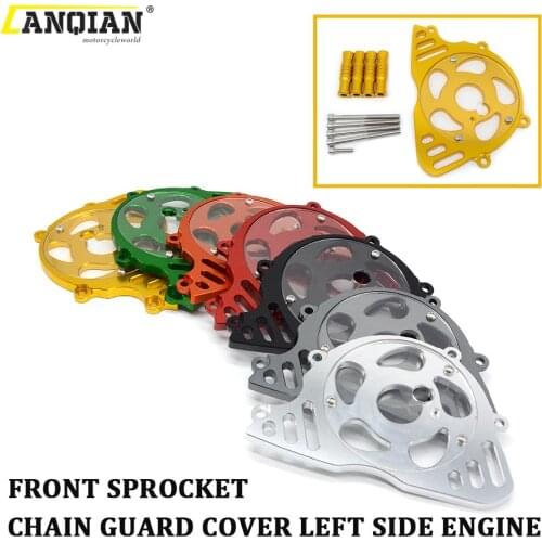 Motorcycle Front Sprocket Chain Guard Cover For Kawasaki Z1000 2010 2011 2012 2013 2014 2015-2018 2019 Engine Protective Cover