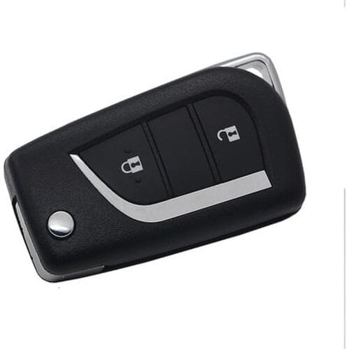 A03TAA Flip Remote Key For C-i-t-r-o-e-n C1 Peugeot 108