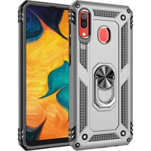 Luxury Magnetic Metal Ring Case For Samsung Galaxy A10 A20 A30 A40 A50 A70 M01 M21 M31 M51 Silicone Shockproof Armor Phone Cover