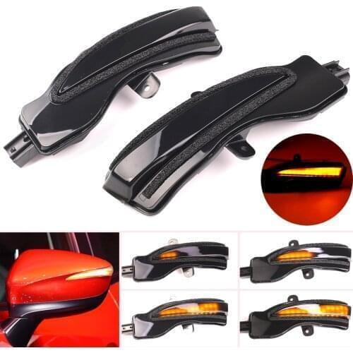 LED Light Dynamic Turn Signal Side Mirror Blinker Indicator For Mazda CX-3 CX3 2016-2019 CX-4 CX-5 CX5 2016 2016.5 Facelift