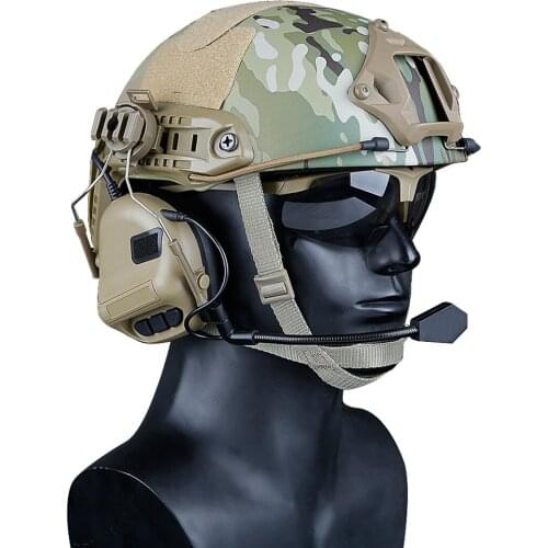Tactical Hunting Headset WST Gen.5 Helmet Type Communication Noise Canceling Headphones Sound Pickup Noise Reduction Headset