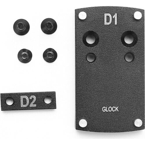 Tactical AR accessories airsoft Mount Adapter Plate Reflex Red Dot Sight Mount for Glock G17 G19 fpr hunting shooting для охоты