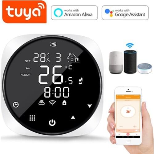 Tuya Smart Thermostat Wifi Temperature Controller For Water/Electric Floor Heating Water Gas Boiler Work with Alexa Google Home
