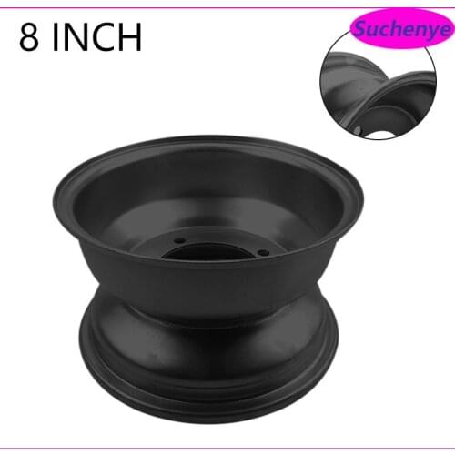 8 inch 4 hole Rear Wheel Vacuum Rims Suitable For 150cc-250cc Bull ATV Accessories 8 inch ATV Motorcycle Parts