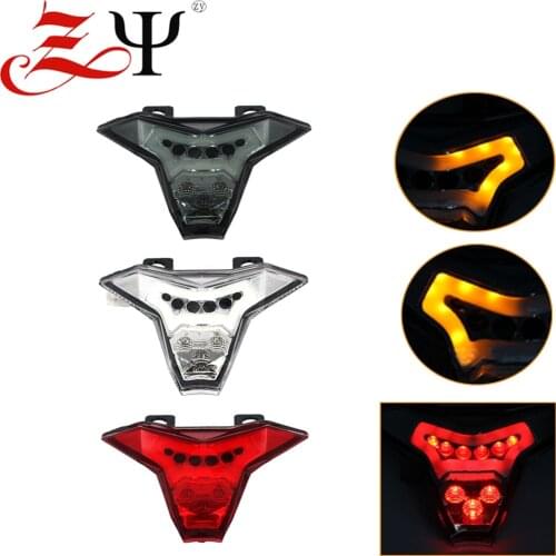 Integrated LED Tail Light Turn Signals Blinker For Kawasaki Z1000 Ninja 400 Ninja ZX-10R Ninja ZX-10RR Ninja ZX-6R Z400