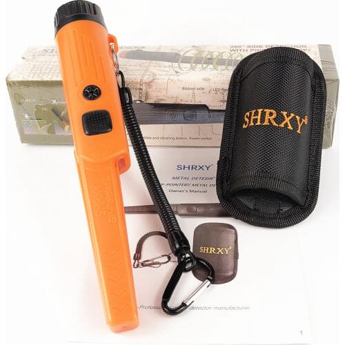 SHRXY gold detector scanner Pointer TRX Pro Pinpoint GP-pointerII Waterproof Hand Held Static Metal detector with Bracelet
