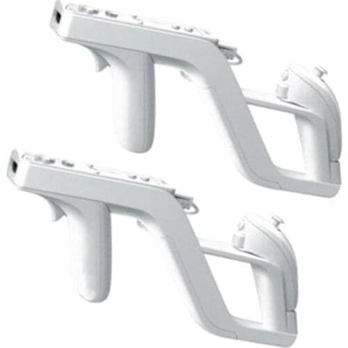 1Pc Detachable Zapper Gun for Nintendo Wii Remote Controller Gaming Accessories Games Remote Control Shooting Gun Games 2020