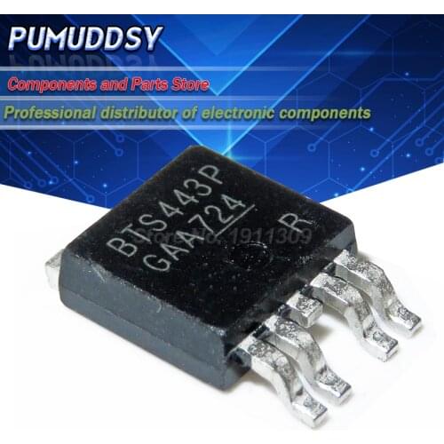 10PCS BTS443P TO252 BTS443 TO-252 SMD IC