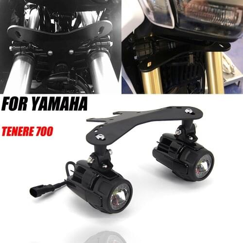 2019 2020 Motorcycle Fog Lights Auxiliary Light Bracket Driving Lamp For YAMAHA Tenere 700 T700 XTZ 700