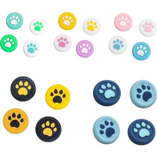 4PCS Cat Claw Joystick Caps Cute Attractive Game Accessories For Nintendo PRO/PS4/XBOX Controllers