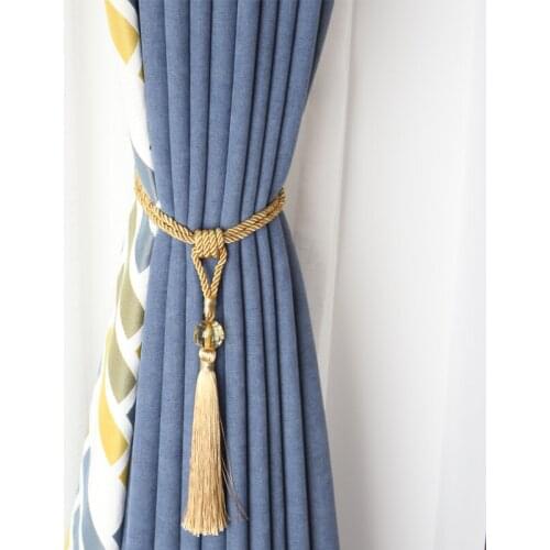 1pc tassel tieback polyester curtain accessories tassel holder curtain buckle tie backs tassel