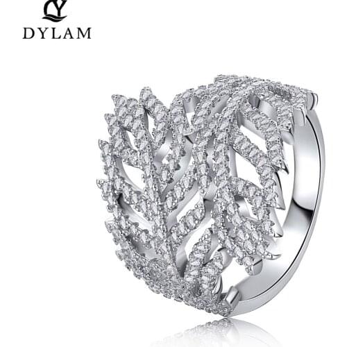 DYLAM Women's Silver Rings