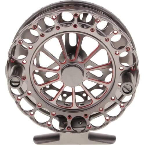 Smooth Ice Reel Fly Fishing Reel 2 Ball Bearing 1:1 Gear Ratio Fishing Reel