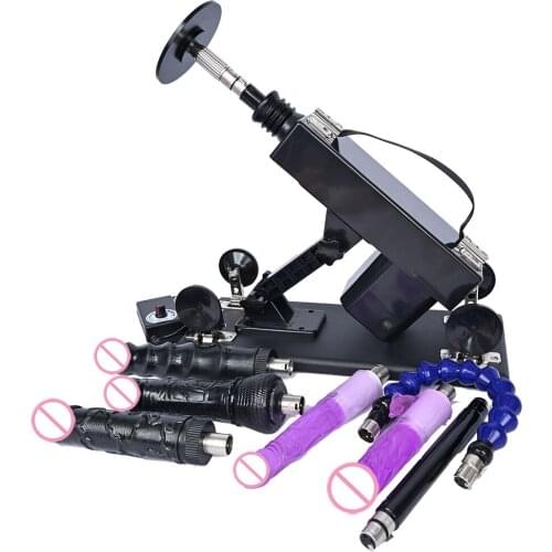 FAAK Automatic Sex Machine Gun Femal Masturbation Sex Love Machines with Dildos Accessaries Vibrator Sex Toys for Adults