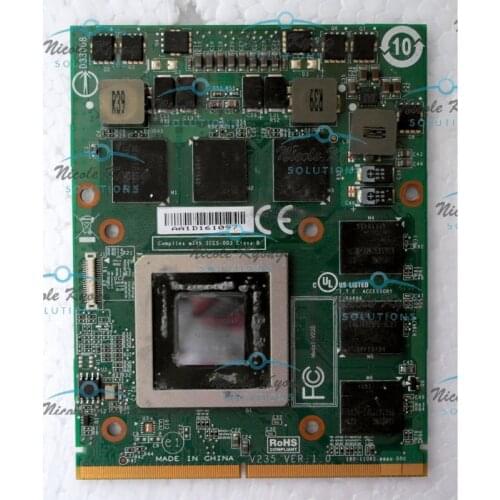 GTX 460M GTX460M CN-0479NV N11E-GS-A1 DDR5 1.5GB VGA Video Card GTX 260M GTX285M upgrademonkey for dell M15X M17X M18X