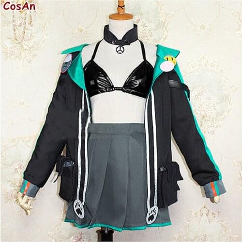 Game Girls Frontline AAC Honey Badger Cosplay Costume Fashion Cute Battle Uniform Activity Party Role Play Clothing Custom-Make