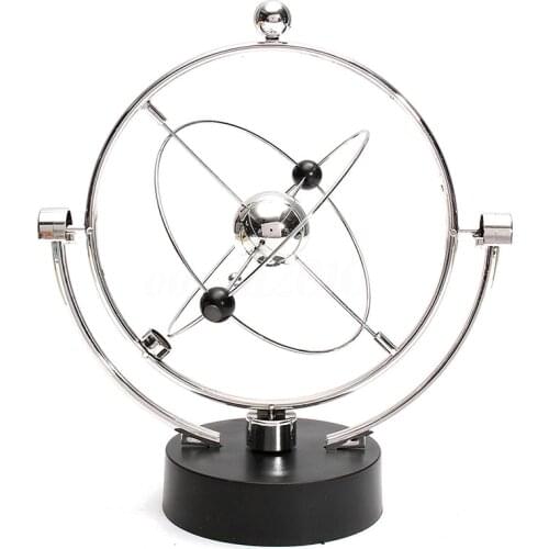 Kinetic Orbital Revolving Gadget Perpetual Motion Desk Art Toy Office Decoration