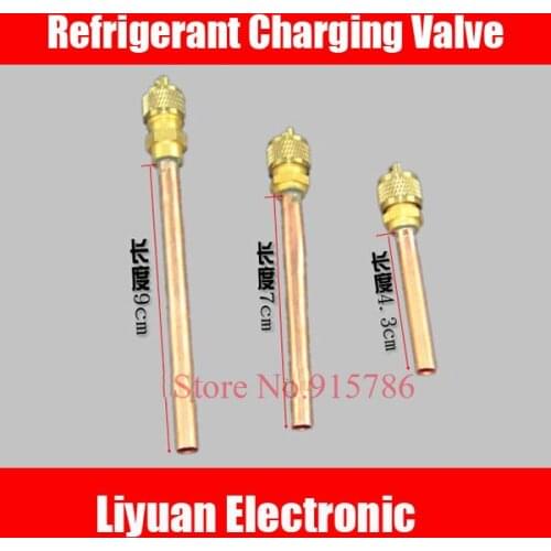 Refrigerant Charging Valve / thimble dosing valve / quick connector / cooling Dosing head / check valve Dosing head Refrigerator