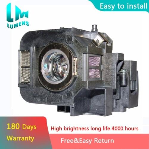 Projector Lamp for ELPLP50 for EPSON Powerlite 84+ 85 85+ EB-824 EB-825 EB-826W H295B EB-85h w/housing High brightness