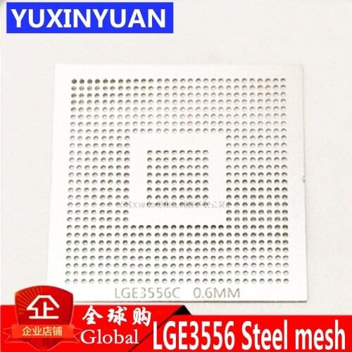 LGE3556C LGE3556 LGE3556CP LCD BGA 0.6MM solder ball chip size steel mesh steel mesh Template Stencil