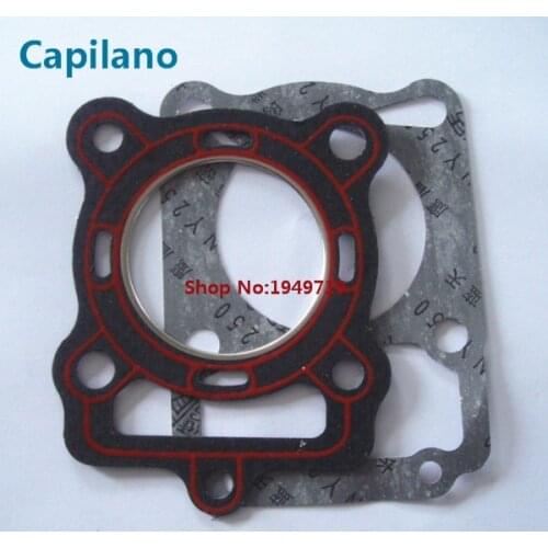 Motorcycle LF200 cylinder block engine block gasket for 200cc Lifan CG 200 engine seal parts bore 63.5mm