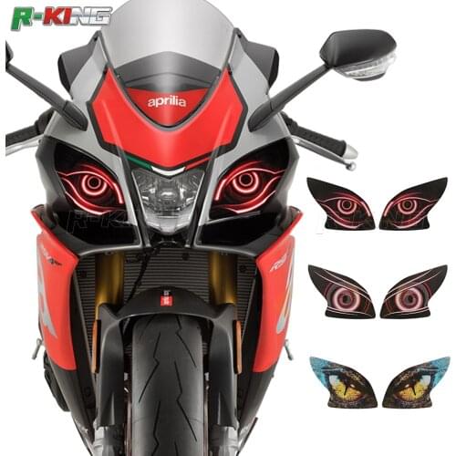 For Aprilia RSV4 2015 2016 2017 2018 Motorcycle Headlight Sticker Guard Head light Stickers Protector Film Decoration