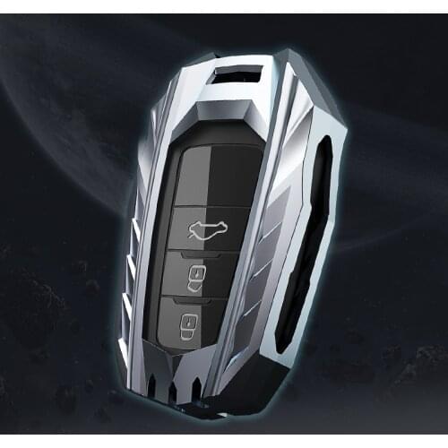 New Fashion Zinc alloy car key case shell Full cover For Toyota Crown Highlander new RAV4 Camry Carola Leling Prado 2020