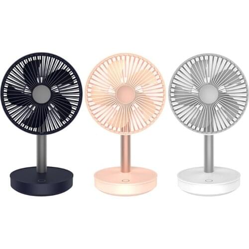 Rechargeable Desk Oscillating Fan Portable Ultra-quiet Creative Electric USB Fan L69D