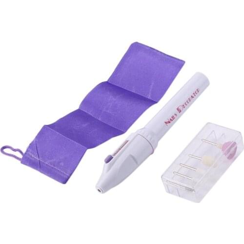Professional Mini Pen Type Electric Manicure Nail Machine Portable Safety Feet Hand Nail Care Grinding Polish Device 2017 New