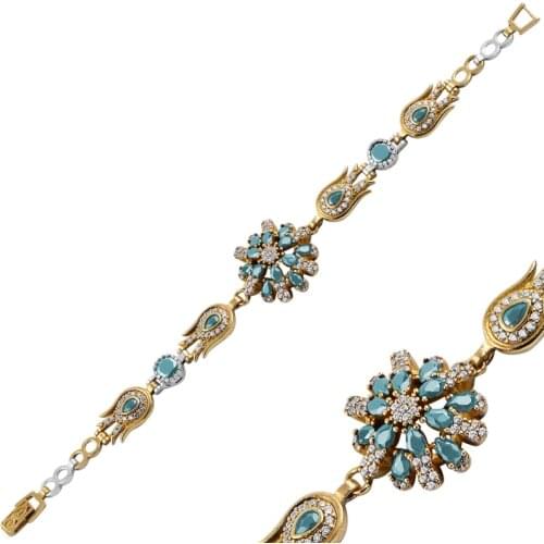 Silver 925 Sterling Zircon Cubic Zirconia Authentic Bracelet