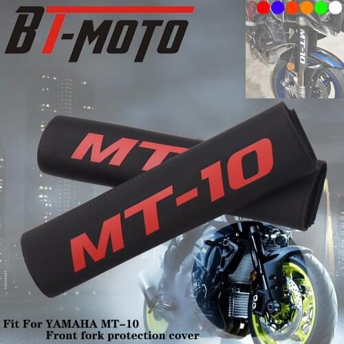 Fit For Yamaha MT-10 MT10 Motorcycle Fork Protection Cover Shock Absorber Dust Protector Stretch Fabrics Sleeve
