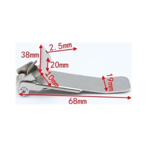 Custom 10Pcs 68mm 50mm 43mm Length Spring Clips for Recessed Lighting Led Panel Frame