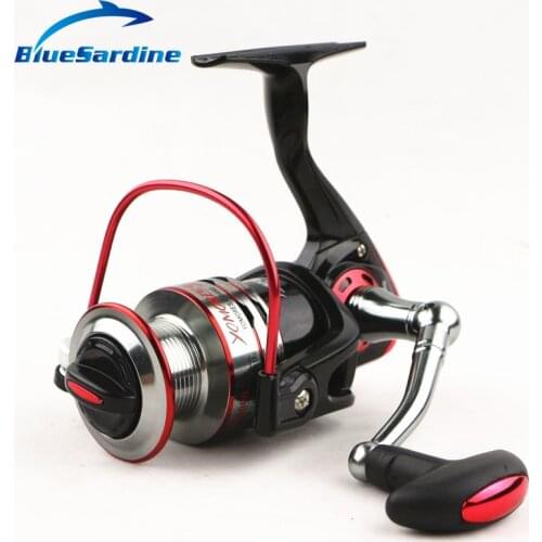 10+1BB 5.1:1 Quality Spinning Fishing Reel Metal Spool Spinning Reel Metal Front Drag 1000-7000 CNC Rocker