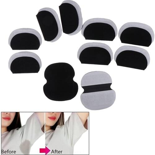 10Pcs Deodorant Armpit Absorbent Pad New Colors Underarm Dress Clothing Armpit Care Sweat Scent Perspiration Pad