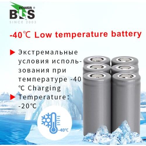 12 pcs Low temperature 32650 battery 6300mAh -40℃ Resistant High Performance Rechargeable 3.6V Li-ion Battery Nordic-Russian