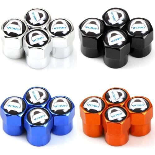 Car Accessories car tire valve cap for Dacia Duster Logan Sandero 2 Mcv Sandero Caps Tyre Rim Stem Covers Airdust Waterproof