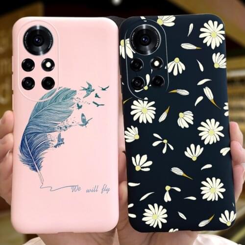 For Huawei Nova 8 Pro Case Nova8 Pro 5G 4G Cover Silicone Matte TPU Phone Coque For Huawei Nova 8 SE Pro 8Pro Bumper Funda 2021