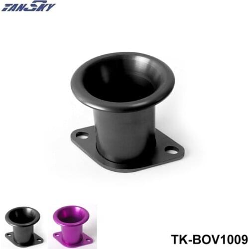 Purple BLACK Aluminum turbo flange Turbo Inlets-BOV Botton TK-BOV1009