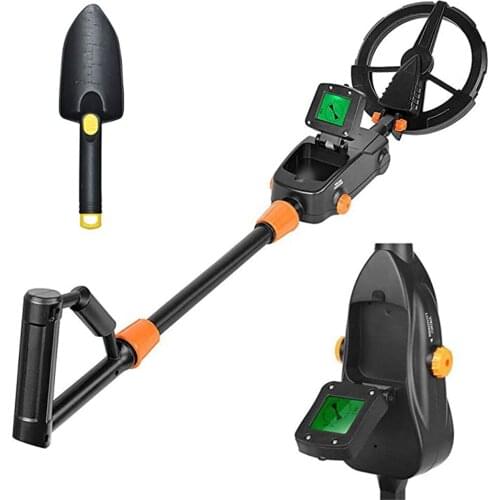 Lightweight Portable Kids Metal Detector with Adjustable Sensitivity and Gold Volume Detector, LCD Detection Indicator