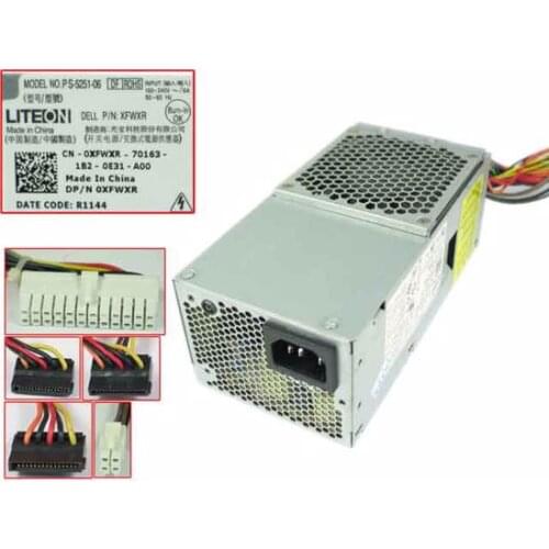 LITE-ON PS-5251-06 0XFWXR 54Y8819 Server Power Supply 250W