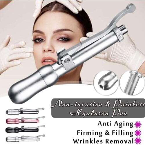 Hyaluronic Acid Pen Noninvasive Wrinkle Removal Firming Water Atomizer with Storage Box Anti Wrinkle Lifting Lip hyaluron Pen